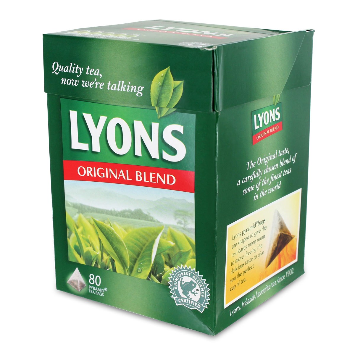LYONS ORIGINAL LABEL 80 TEA BAGS 232g Tabeya