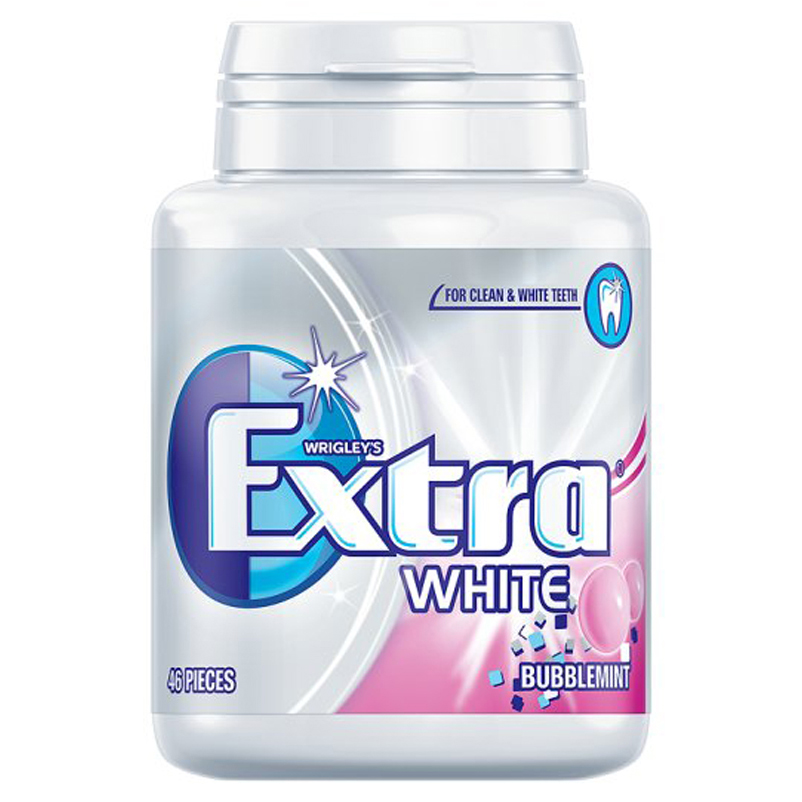 Extra Bottle Gum White Bubblemint