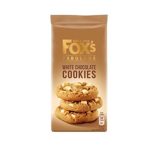 Fox's Fabulous White Chocolate Cookies 180g (Copy)